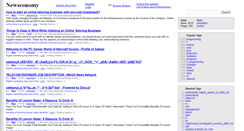 Desktop Screenshot of newsconomy.com