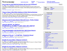 Tablet Screenshot of newsconomy.com